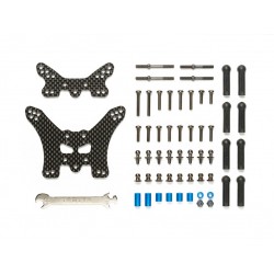 TAMIYA TT02B CARBON DAMPER STAYS Front/Rear
