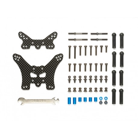 TAMIYA TT02B CARBON DAMPER STAYS Front/Rear