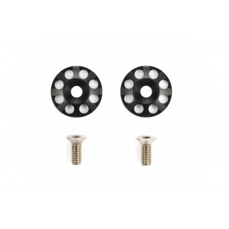 TAMIYA ALUMINUM WING WASHERS Black