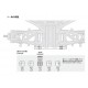 TAMIYA  STEEL ADJUSTABLE SUS MOUNT Tt02 Type S (Rear)