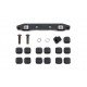 TAMIYA  STEEL ADJUSTABLE SUS MOUNT Tt02 Type S (Rear)