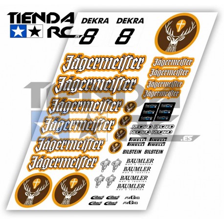 JAGERMEISTER DECAL SET