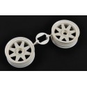 TAMIYA GRASSHOPPER 2 FRONT WHEELS