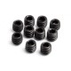 SCREW GRUB 3X3MM STEEL BLACK (10PCS)