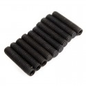 RUDDOG SCREW GRUB 3X12MM STEEL BLACK (10 PCS)