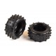 TAMIYA GRASSHOPPER 2/THUNDER SHOT REAR TIRES