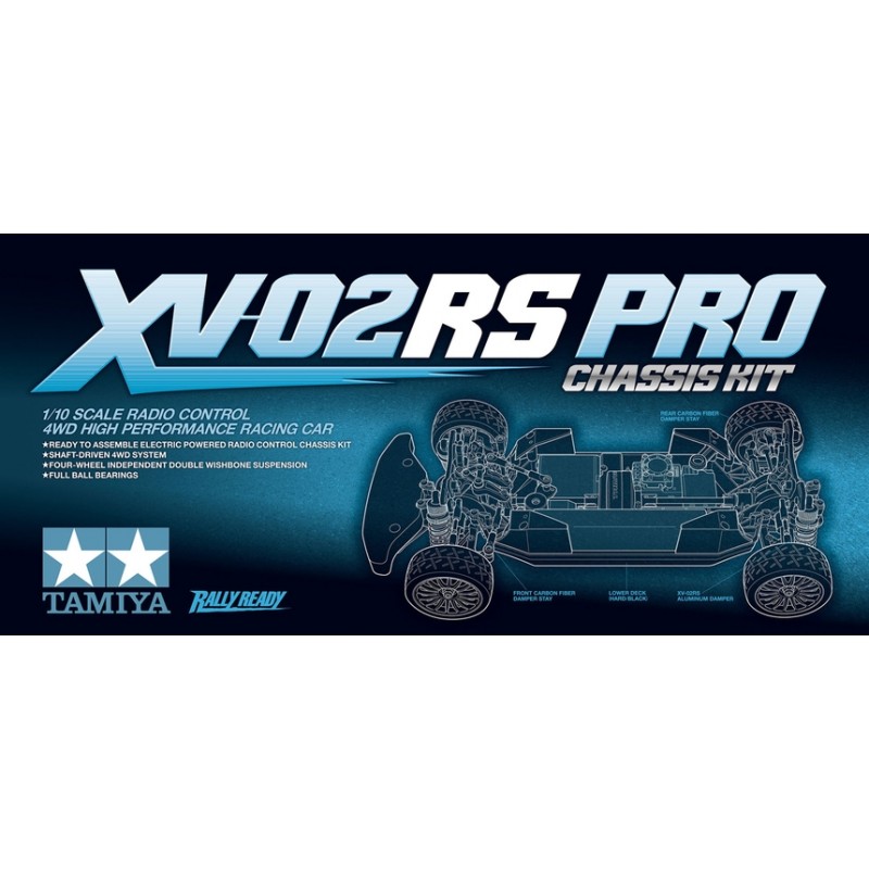 TAMIYA XV02RS PRO CHASSIS KIT Tienda RC