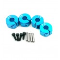 HEXAGONOS DE RUEDA ALUMINIO 7.0 BLUE