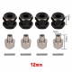 HEXAGONOS DE RUEDA ALUMINIO 12.0 BLACK