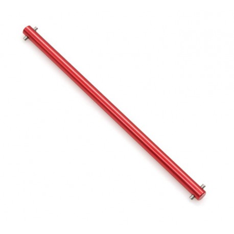TT02 ALUMINUM ALUMINUM MAIN DRIVE SHAFT (RED)