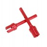 ALUMINUM MAIN DRIVE SHAFT JOINT (RED)