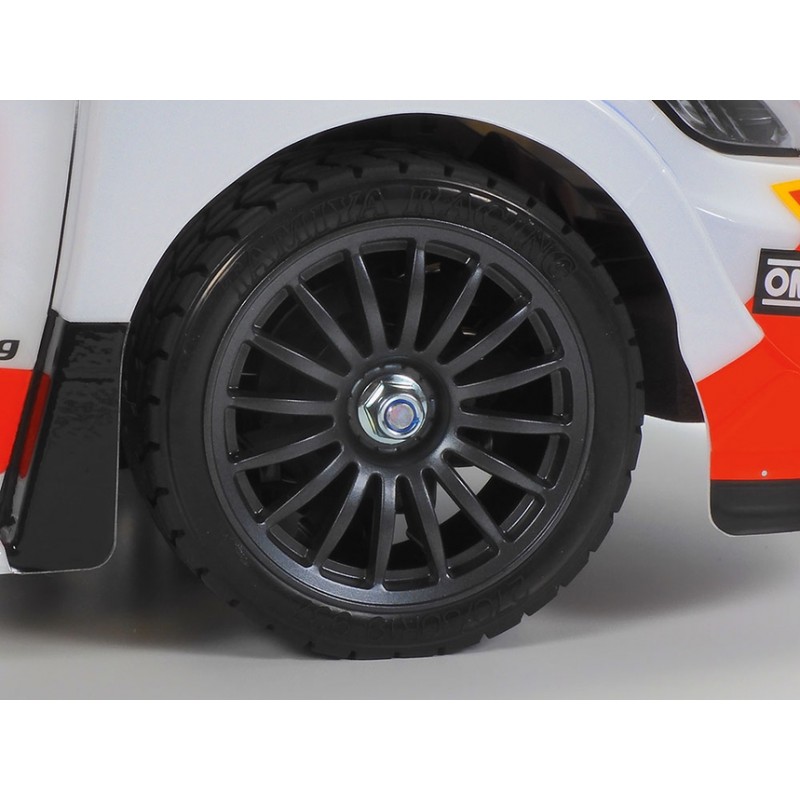 Ruote Tamiya 56519 - Cerchi Placcati 30mm, Esagono, Colore Opaco - Per Modellismo