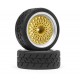 HPI BBS RS Wheels Silver/Gold 26mm