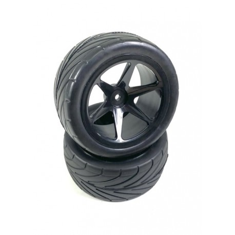 ABSIMA 1/10 WHEEL SET BUGGY STREET FRONT (2PCS)