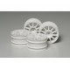 TAMIYA M-CHASSIS 11-SPOKE WHEELS WHITE/4Pcs