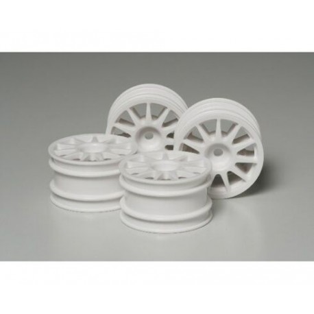 TAMIYA M-CHASSIS 11-SPOKE WHEELS WHITE/4Pcs