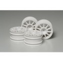 TAMIYA M-CHASSIS 11-SPOKE WHEELS WHITE/4Pcs
