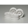 TAMIYA M-CHASSIS 11-SPOKE WHEELS WHITE/4Pcs