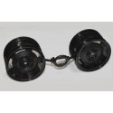 TAMIYA BUGGY REAR STAR-DISH WHEELS (BLACK)