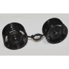 TAMIYA BUGGY REAR STAR-DISH WHEELS (BLACK)