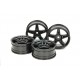 TAMIYA TAMIYA FXX DISH WHEELS 24MM (4PCS)