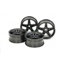 TAMIYA TAMIYA FXX DISH WHEELS 24MM (4PCS)