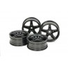 TAMIYA TAMIYA FXX DISH WHEELS 24MM (4PCS)
