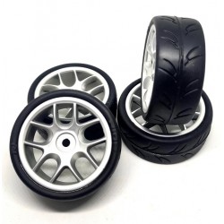 RIDE 1/10 SLICK TIRES PRECUT 24MM OFFICIAL FF CLASS 