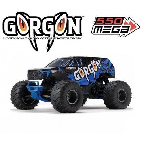ARRMA Gorgon 2WD MT 1/10th RTR (no Batt) Blue