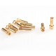 RUDDOG 5mm Gold Cooling Head Bullet Plugs (10pcs)