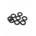 Hiro Seiko 3mm Alloy Spacer Set (0.5mm) [Black]