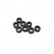 Hiro Seiko 3mm Alloy Spacer Set (2.0mm) [Black]