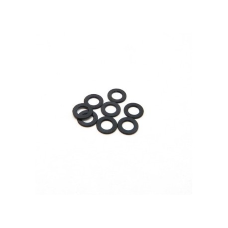 Hiro Seiko 3mm Alloy Spacer Set (1.0mm) [Black]