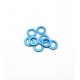 Hiro Seiko 3mm Alloy Spacer Set (0.5mm) [Y-Blue]