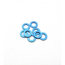 Hiro Seiko 3mm Alloy Spacer Set (0.5mm) [Y-Blue]