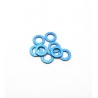 Hiro Seiko 3mm Alloy Spacer Set (0.5mm) [T-Blue]