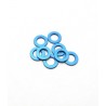 Hiro Seiko 3mm Alloy Spacer Set (1.0mm) [t-Blue]