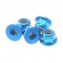 Hiro Seiko 3mm Alloy Flange Nylon Nut (5 pcs)