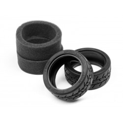 HPI SPEC-GRIP TIRE 26mm (K COMPOUND/2pcs)