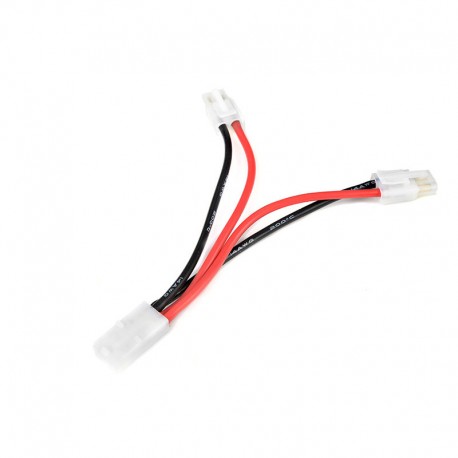 ADAPTADOR EN Y PARALELO CONECTOR TAMIYA CABLE 14 AWG