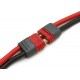 CONECTORES T-PLUG CON PROTECTORES DE GOMA