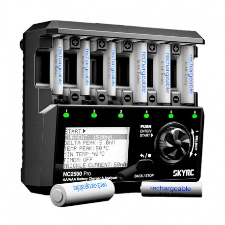 SKYRC NC2500 NIMH AA/AAA 0.1-2.5A 240V AC