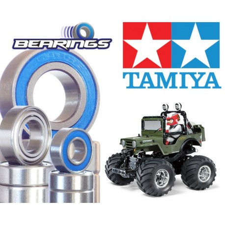 KIT RODAMIENTOS PARA TAMIYA WR02 WILD WILLY 2