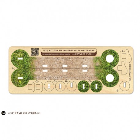 1/24 Kit for fixing obstacles on tracks Crawler Park