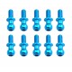 Aluminum Ball Stud Blue L:6 (10PCS)