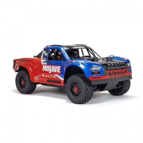 ARRMA 1/8 MOJAVE 4X4 4S BLX Desert Truck RTR, Blue