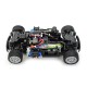 TAMIYA MB-01 FIAT ABARTH 1000 TCR (Blue-Gray Painted Body)