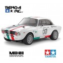 TAMIYA  MB-01 ALFA ROMEO GIULIA SPRINT Gta Club Racer