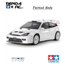 TAMIYA TT02 FORD FOCUS RS WRC 2003 (PAINTED BODY)