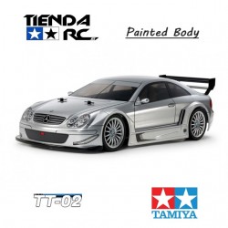 TAMIYA TT02 MERCEDES-BENZ CLK AMG 2002 (Painted Body)